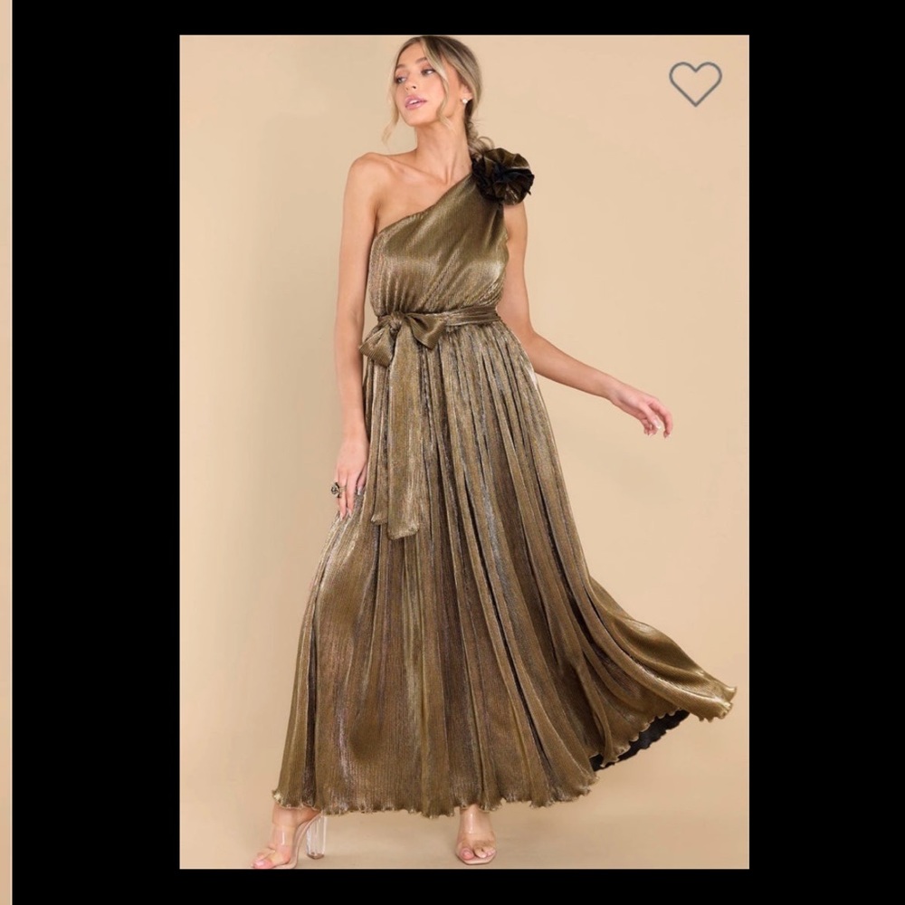 Gold Maxi Dress